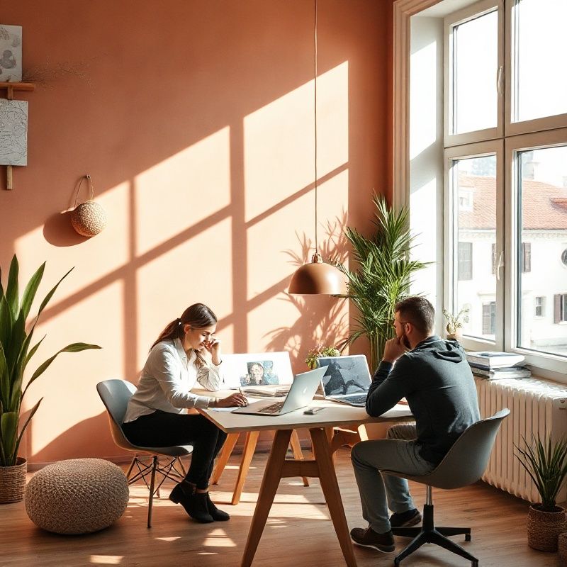 Mali tim u studiju u Puli s prirodnim jadranskim svjetlom